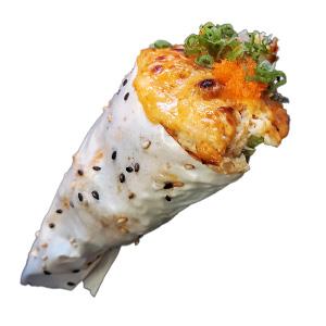 Baked Crab (Hand roll)