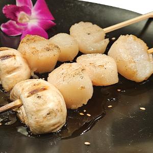 Scallop Skewers