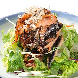 Salmon Skin Salad