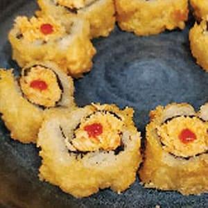 Spicy Shrimp & Crab Crunch Roll