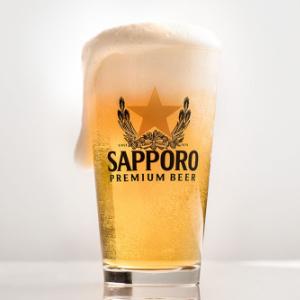 Draft Sapporo Beer (Glass)